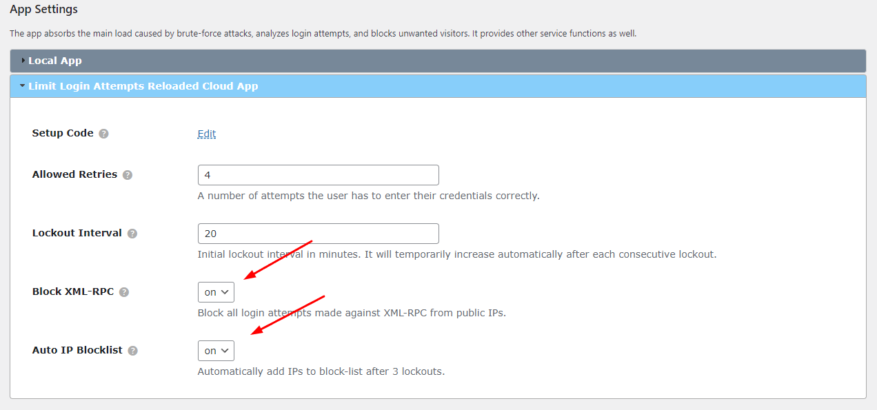 block XML-RPC to prevent exploits. 