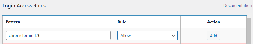 adding username allow rule in login access rules in limit login attempts reloaded plugin. 