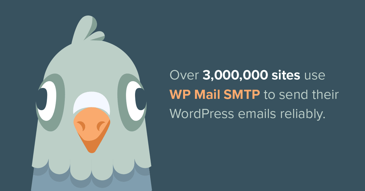 WP MAIL SMTP helps email deliverability. 